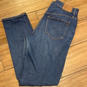 Madewell High Rise Slim Boyjean